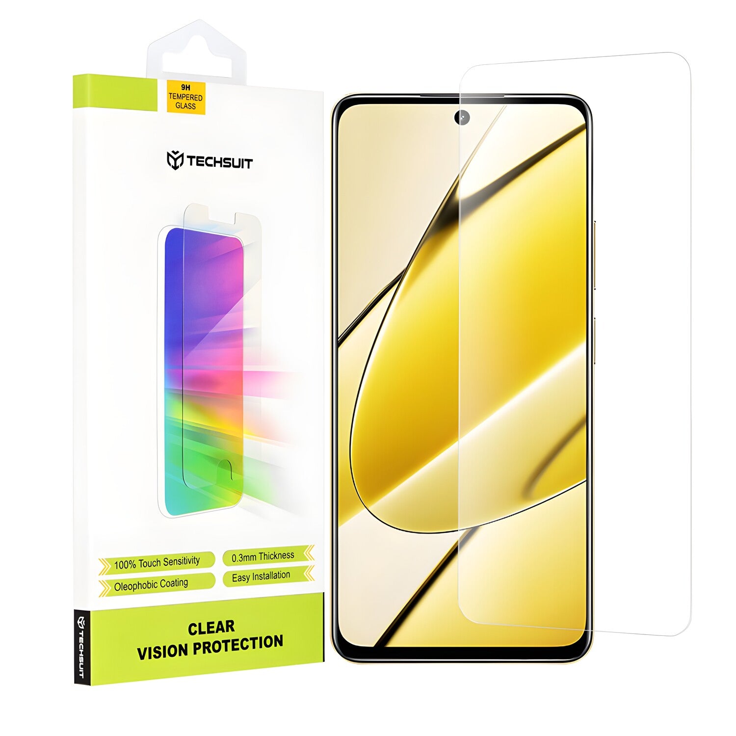Techsuit zaštitno staklo 9H za Realme 11 5G - Prozirna KP31004