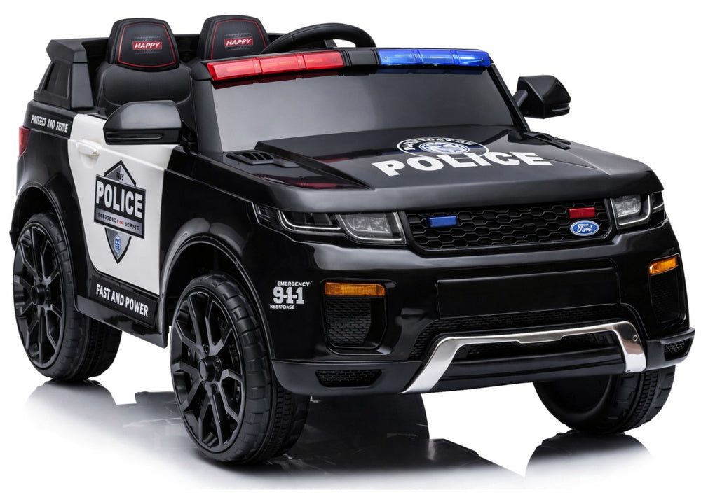 Policijski auto na akumulator BBH-021 - crni