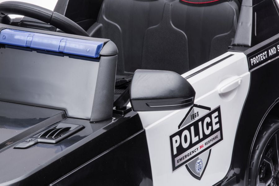 Policijski auto na akumulator BBH-021 - crni