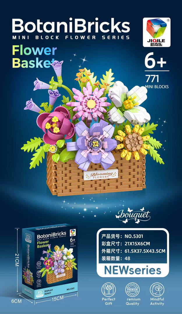 771el Coloured Bouquet Bricks Set.