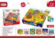 Mini Magnetic Cubes Set 16el.