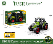 Tractor with Lights and Sound Function Bright Green