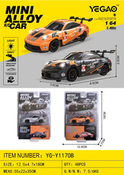 1:64 R/C TOP SPEED Drift Car Orange