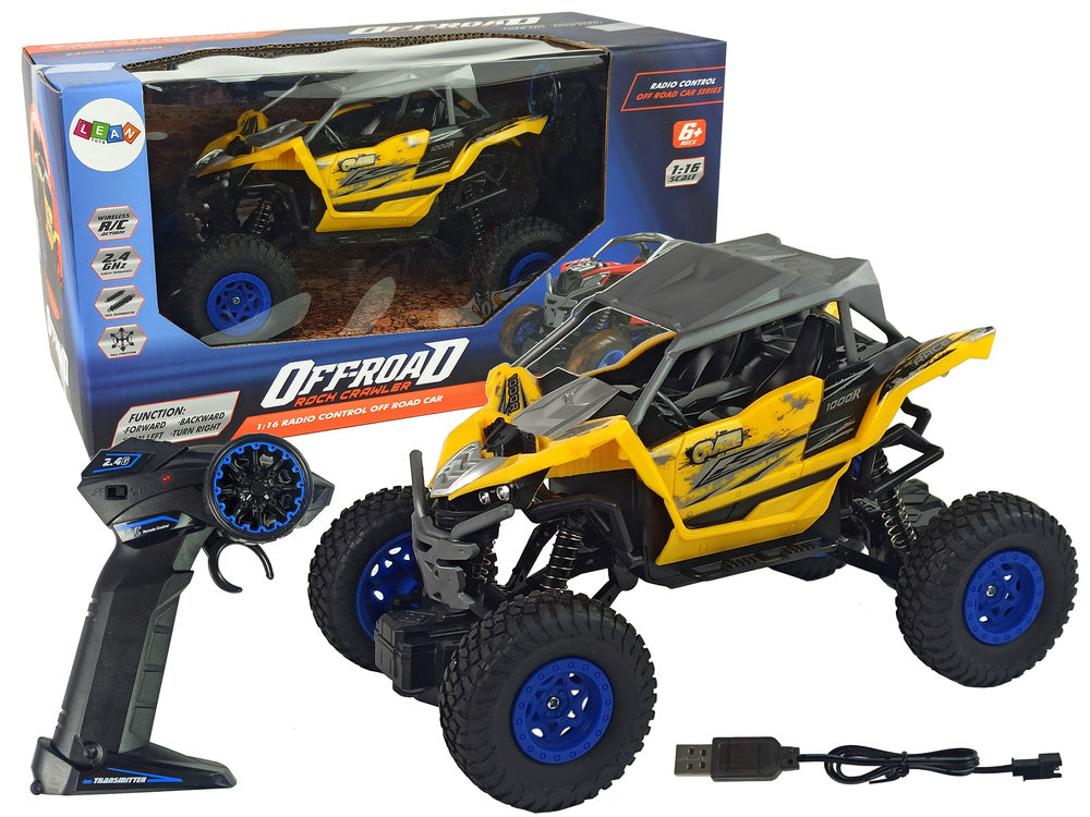 Buggy na daljinsko upravljanje PF 1:16 - žuti