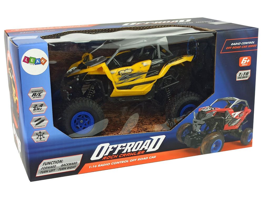 Buggy na daljinsko upravljanje PF 1:16 - žuti