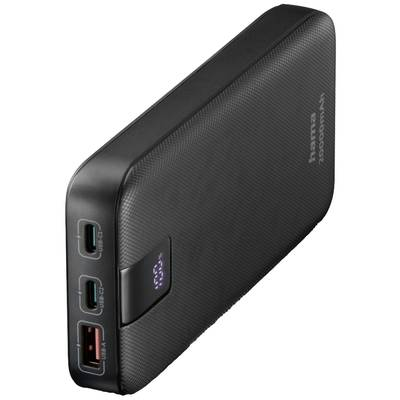 Hama 00201719 prijenosna baterija Litij-polimer (LiPo) 20000 mAh Antracit