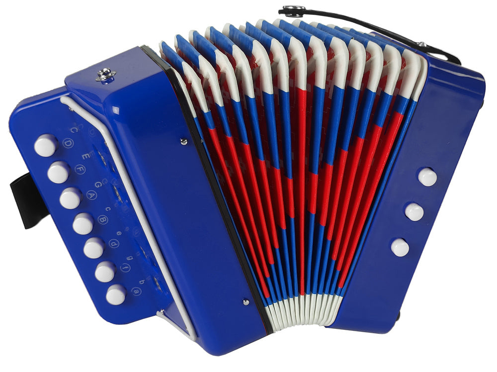 Dječja harmonika Muzyka - plava