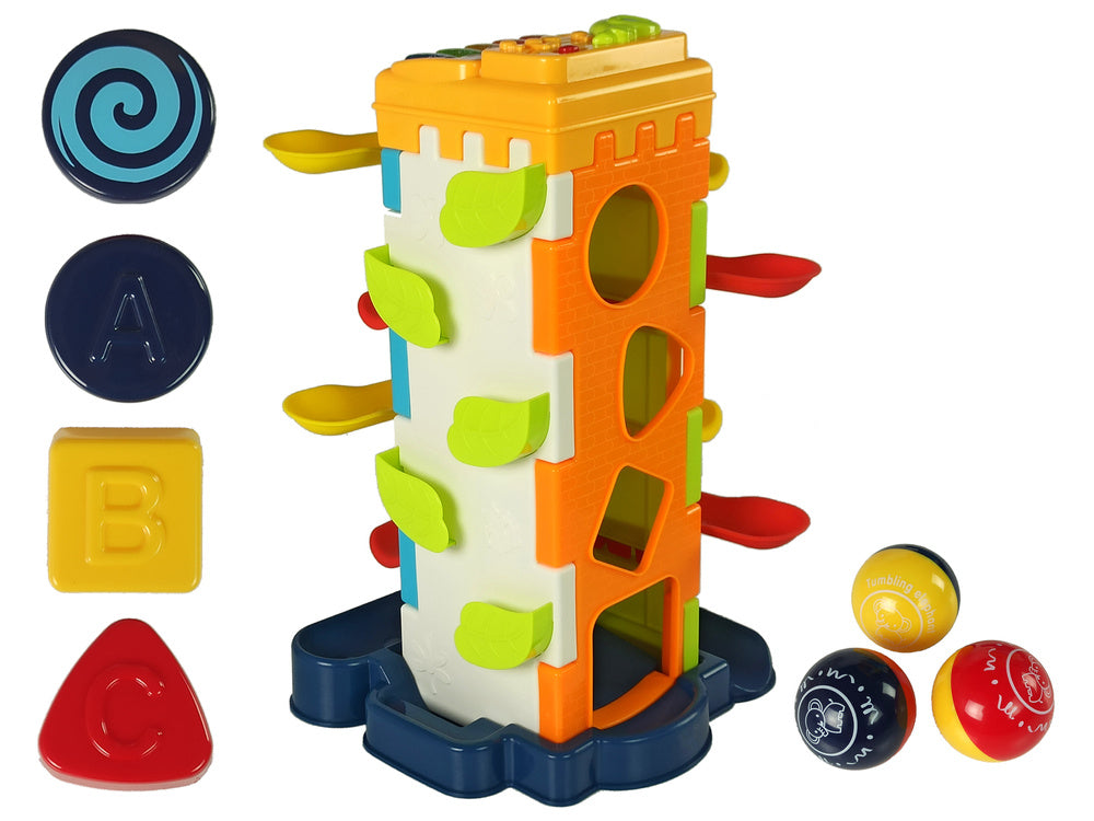 Edukativni sorter s toboganom i klaivorm za bebe