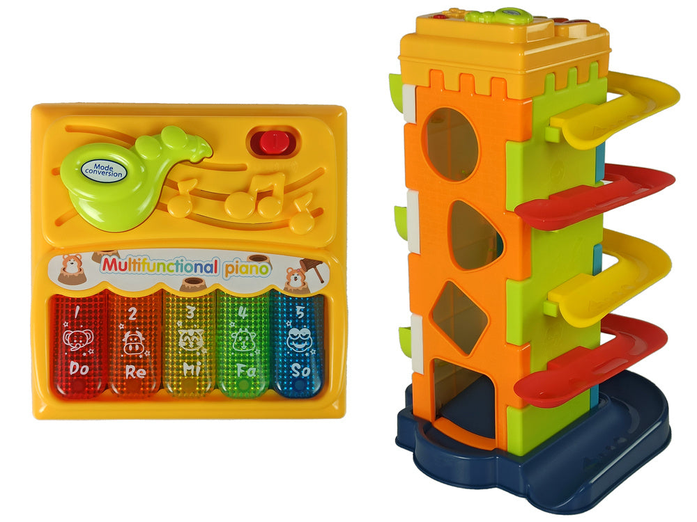 Edukativni sorter s toboganom i klaivorm za bebe