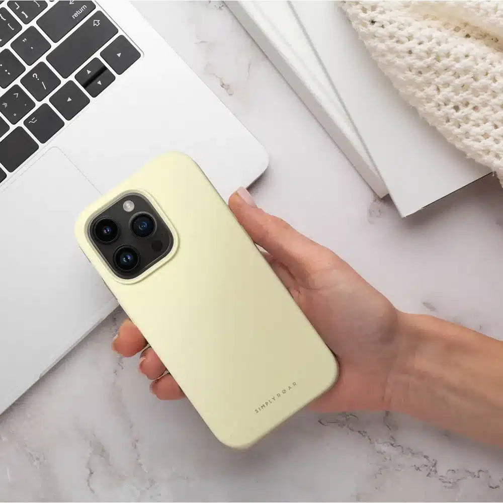 Roar Cloud-Skin maska za iPhone 12 Pro svijetlo žuta