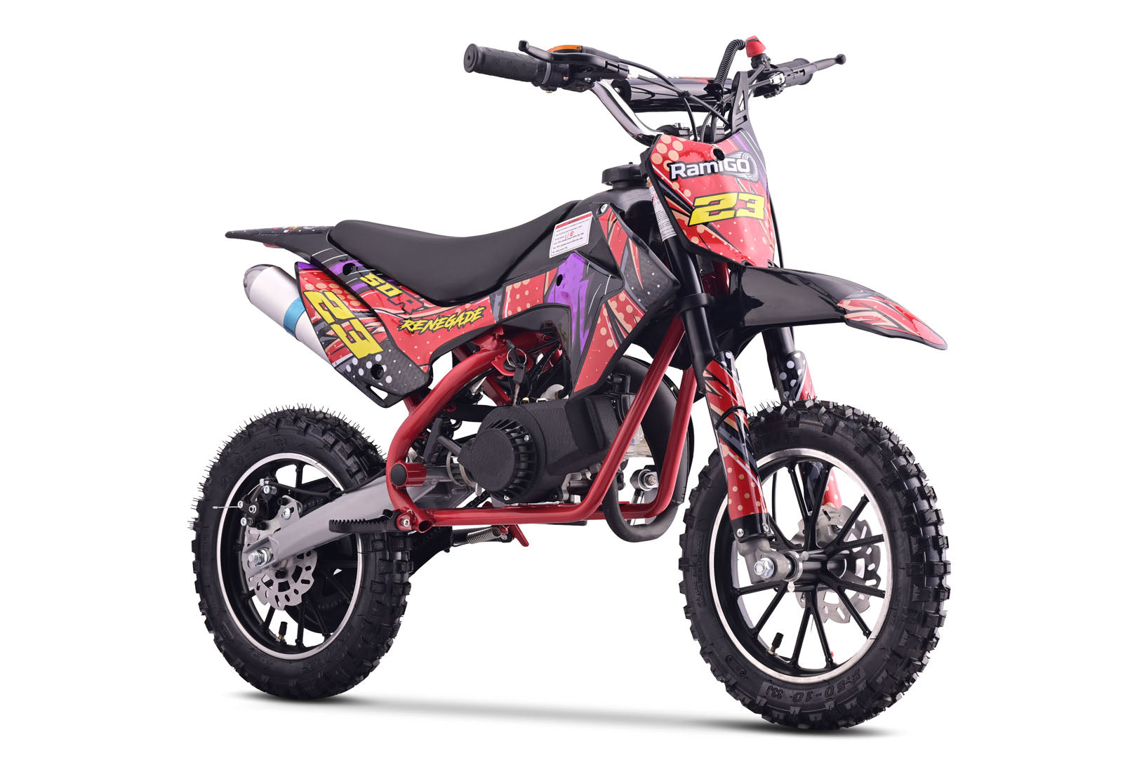 Motor na akumulator RENEGADE 50R Internal Combustion - crveni