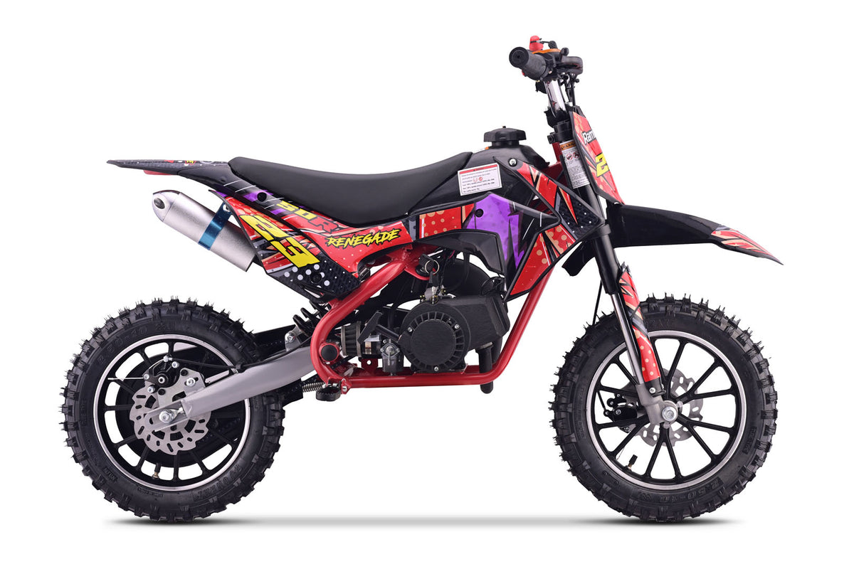 Motor na akumulator RENEGADE 50R Internal Combustion - crveni