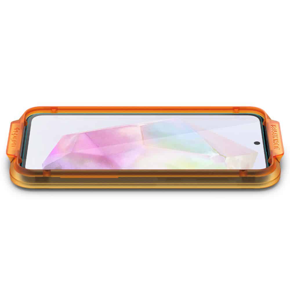 Spigen - Glas.tR Align Master (2 kosa) za Samsung Galaxy A35 5G - prozoren