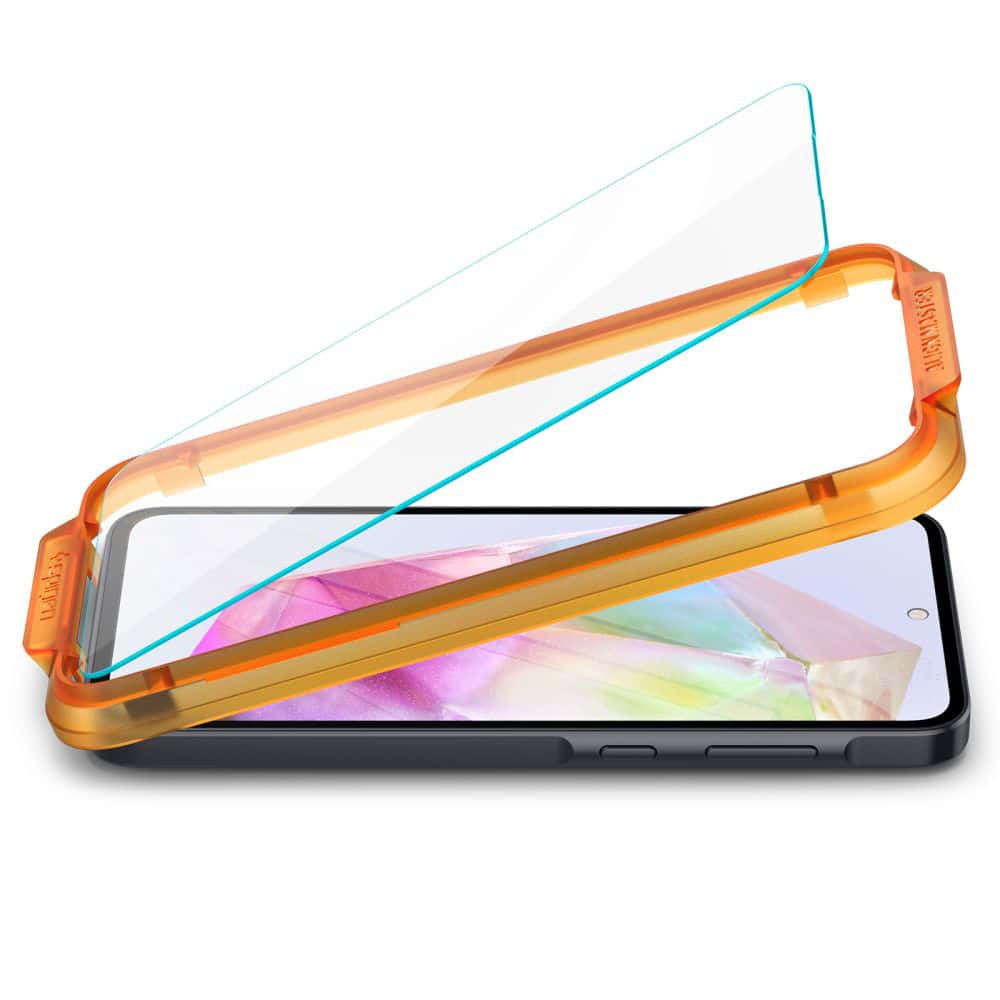 Spigen - Glas.tR Align Master (2 kosa) za Samsung Galaxy A35 5G - prozoren