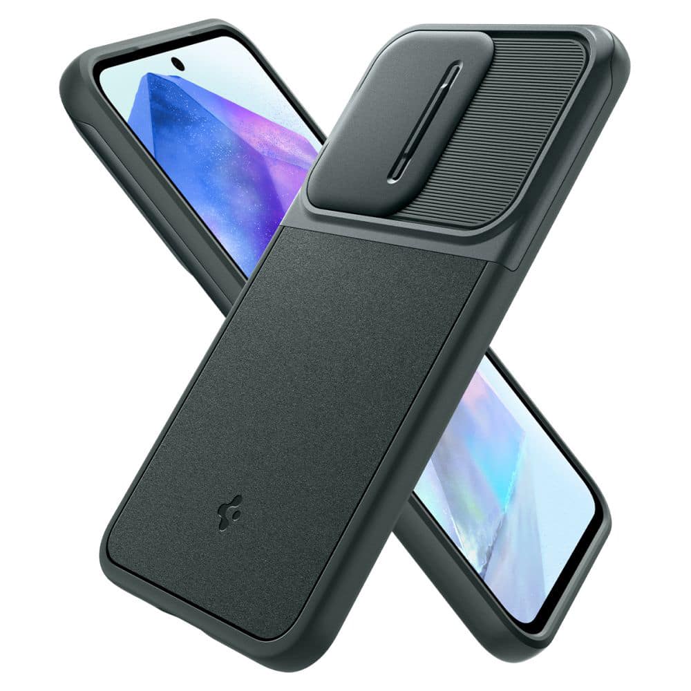 Spigen - Optik Armor ovitek za Samsung Galaxy A55 5G - Abyss Green