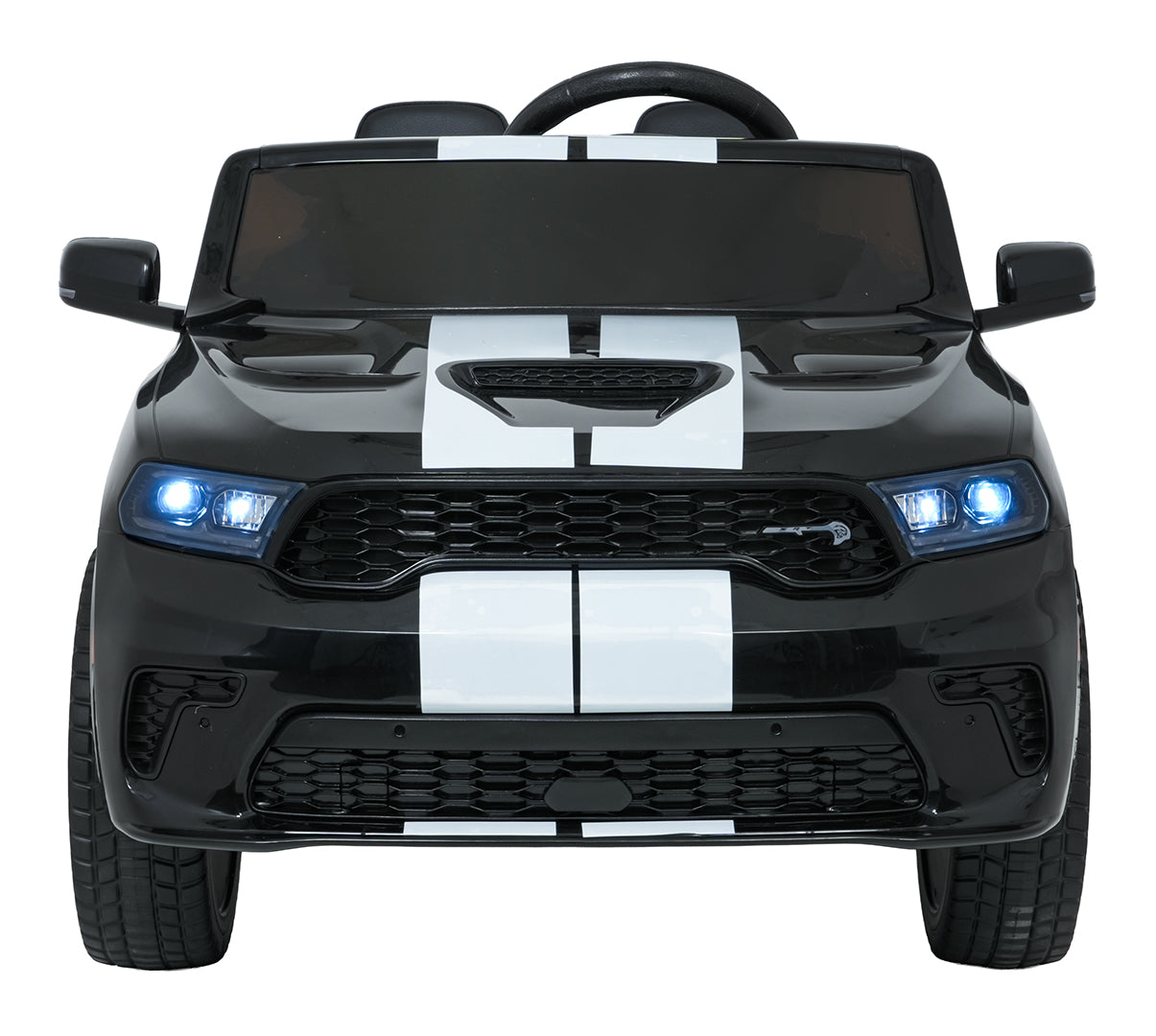 Licencirani auto na akumulator Dodge Durango - crni