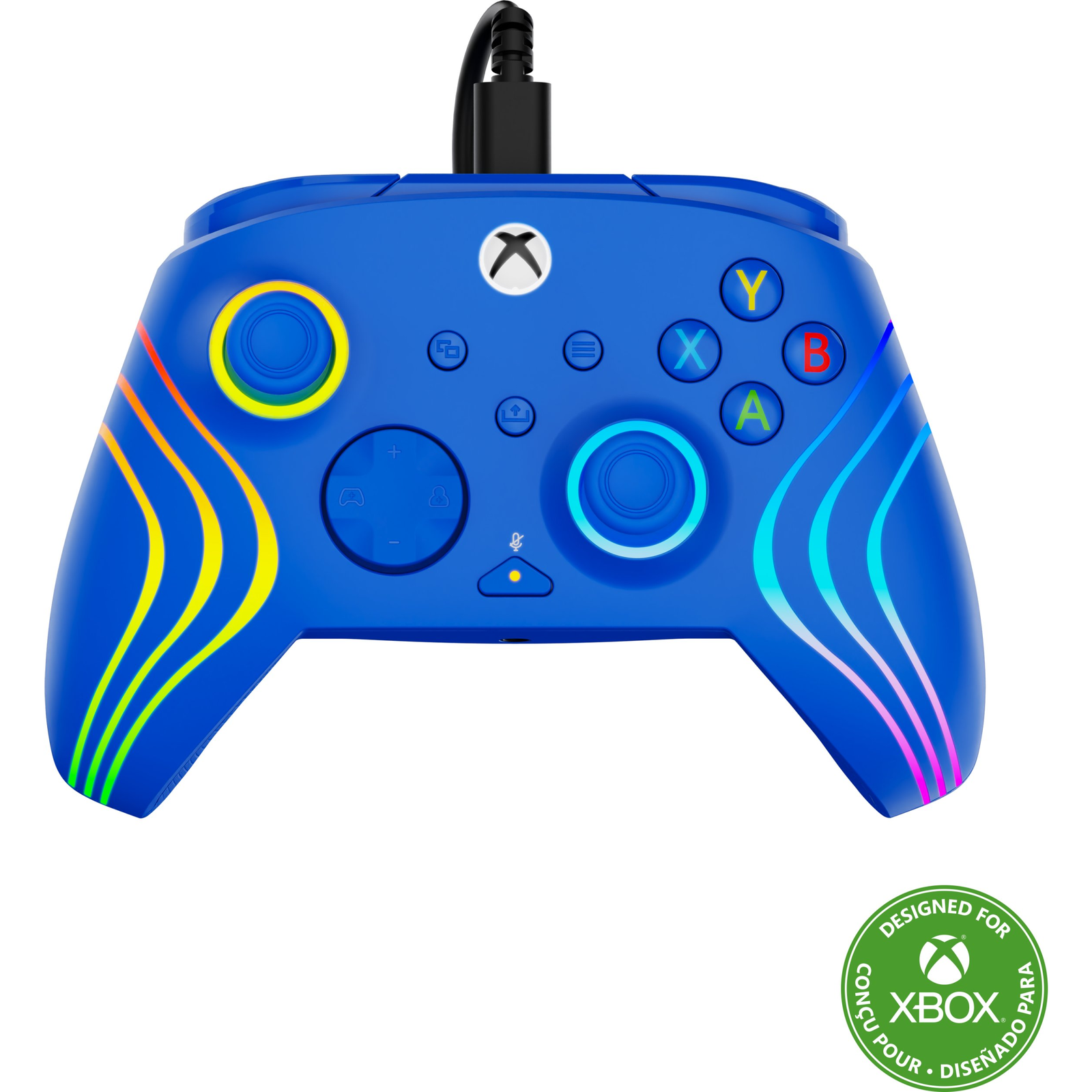 Turtle Beach Afterglow Wave Plavo USB Podloga za igre PC/osobno računalo, Xbox, Xbox One, Xbox Series S, Xbox Series X