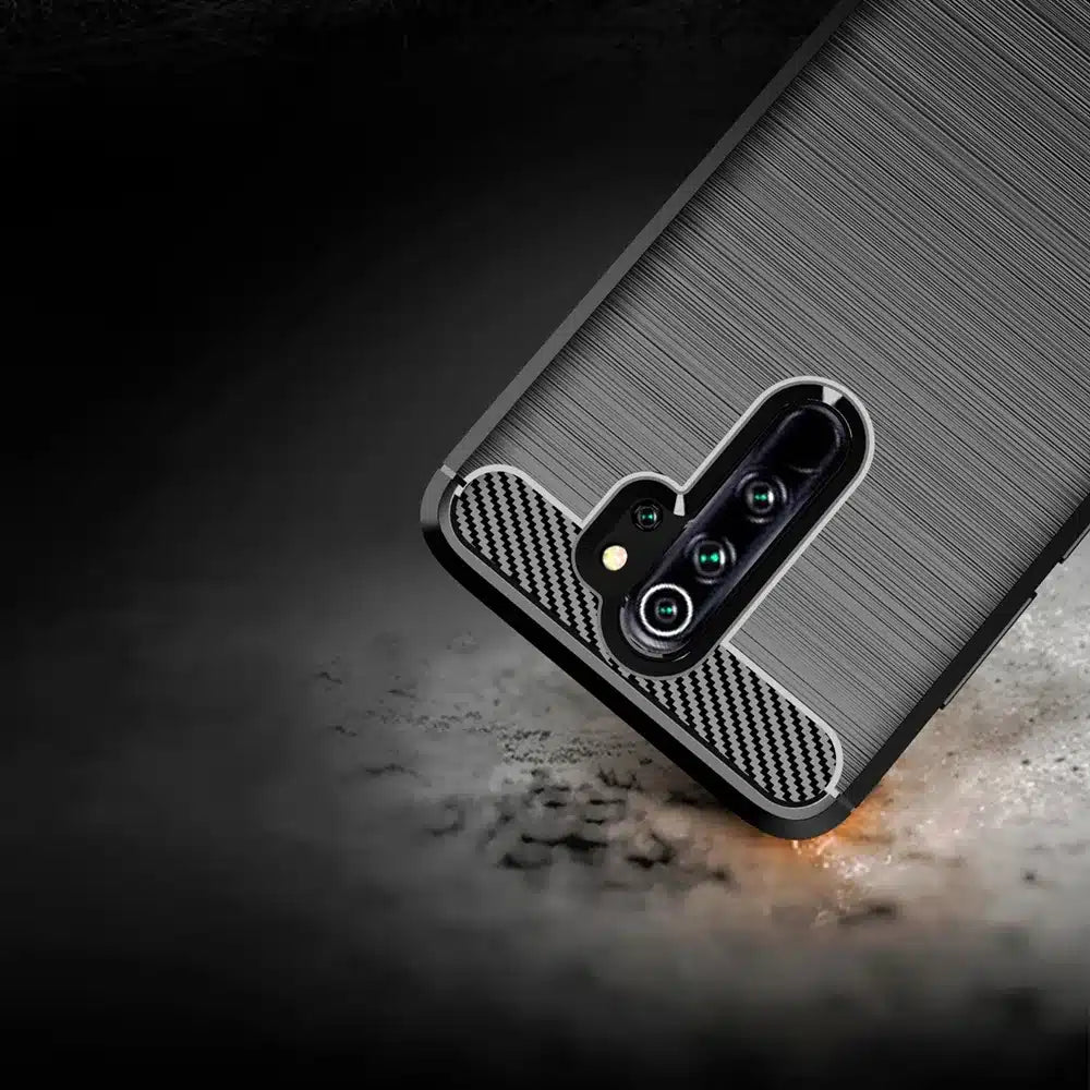 CARBON maska za XIAOMI Redmi Note 8 Pro črna