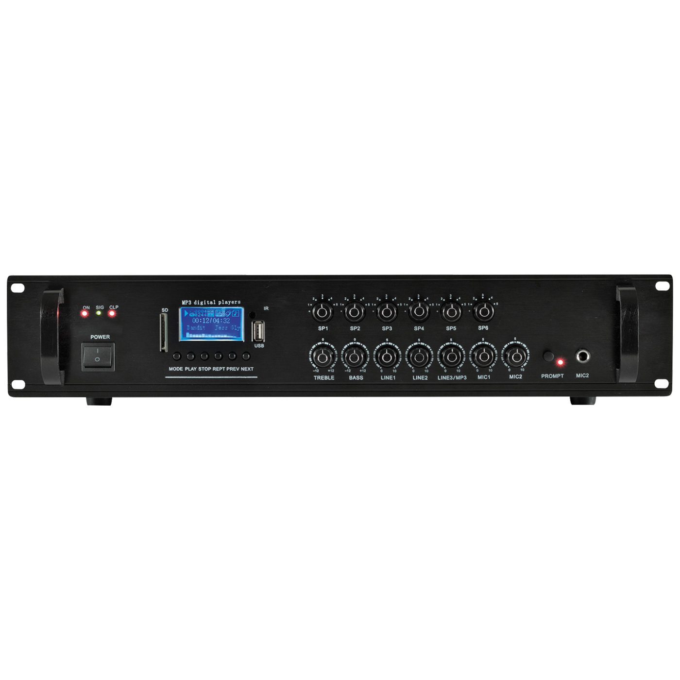 SAL Pojačalo sa miksetom 240W, Bluetooth, Fm, MP3 player, USB - MPA 240BT