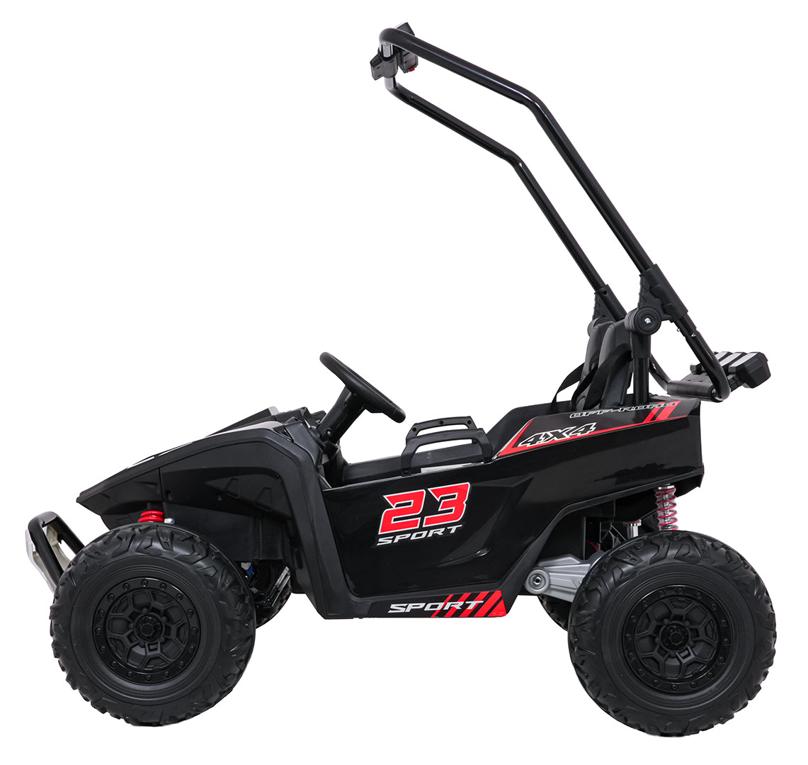Buggy na akumulator 4x4 TURBO 23 - dvosjed - crni
