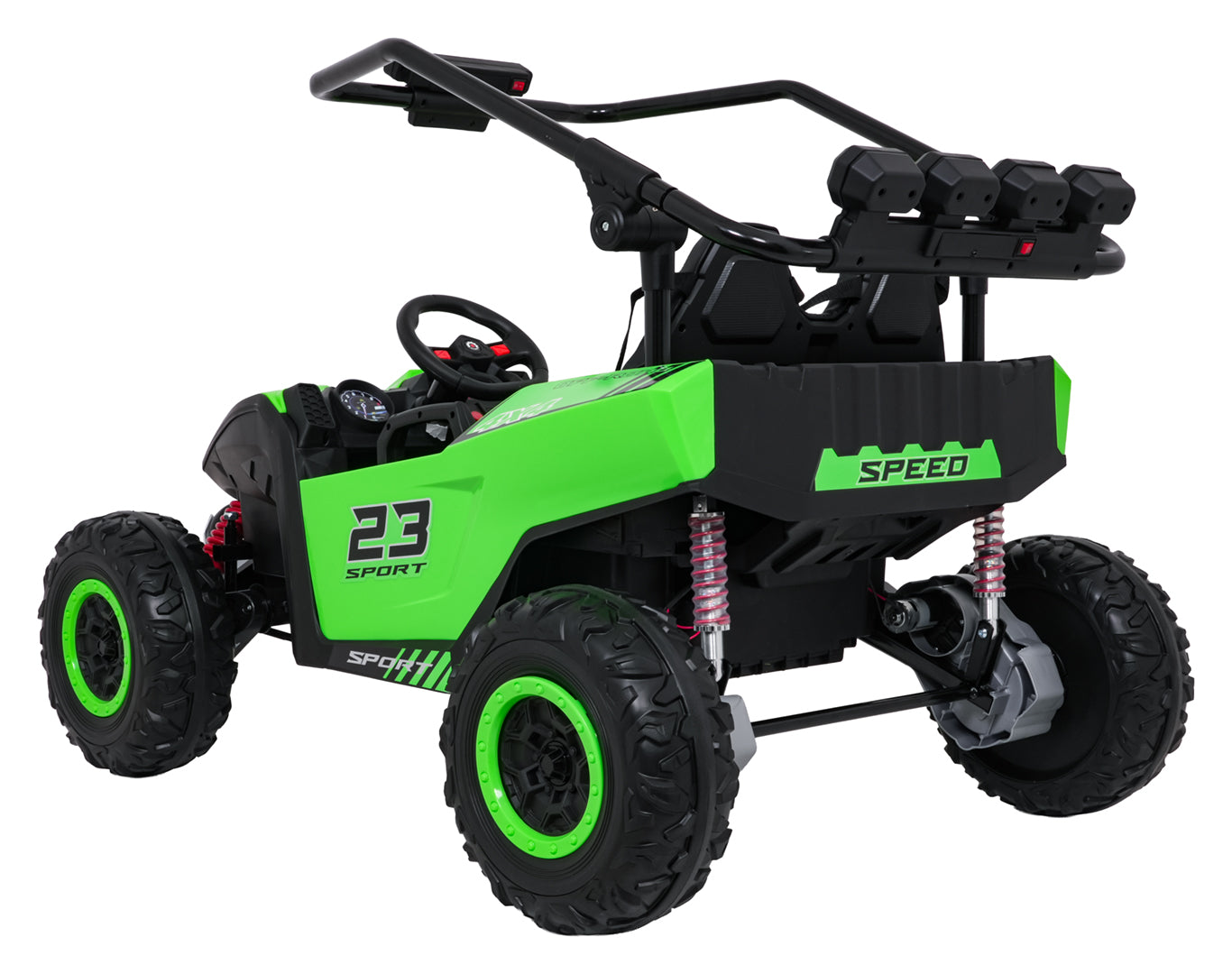 Buggy na akumulator 4x4 TURBO 23 - dvosjed - zeleni