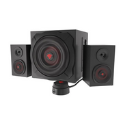 GENESIS Helium 610BT set zvučnika 60 W PC/prijenosna računala Crno, Crveno 2.1 kanali Dvostazni 30 W Bluetooth