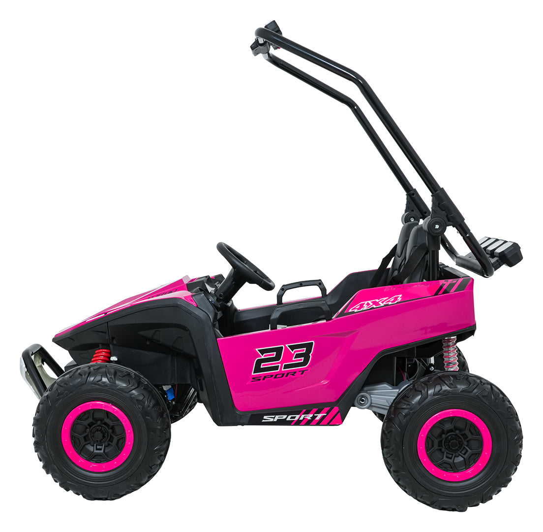 Buggy na akumulator 4x4 TURBO 23 - dvosjed - rozi