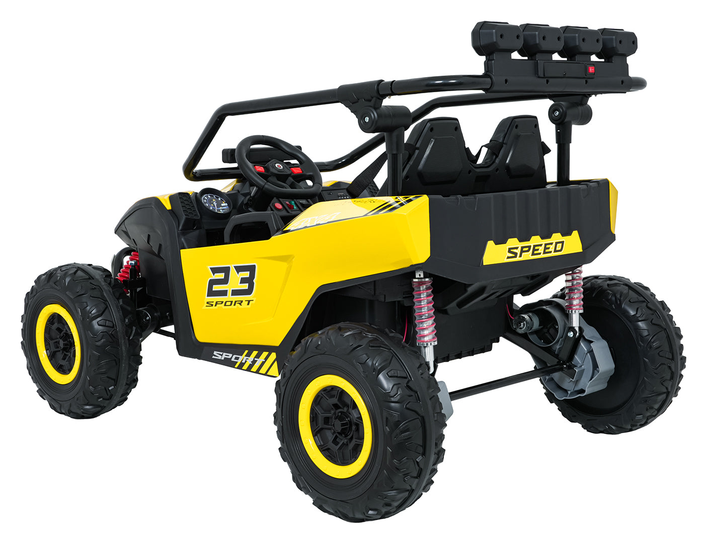 Buggy na akumulator 4x4 TURBO 23 - dvosjed - žuti