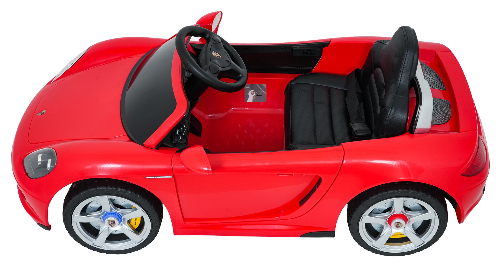 Licencirani auto na akumulator Porsche 911 Carrera - crveni