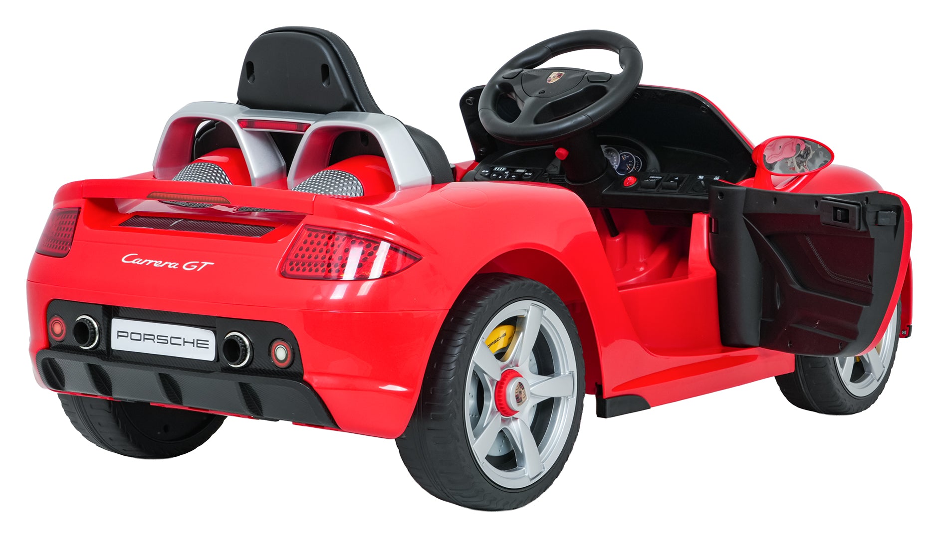 Licencirani auto na akumulator Porsche 911 Carrera - crveni