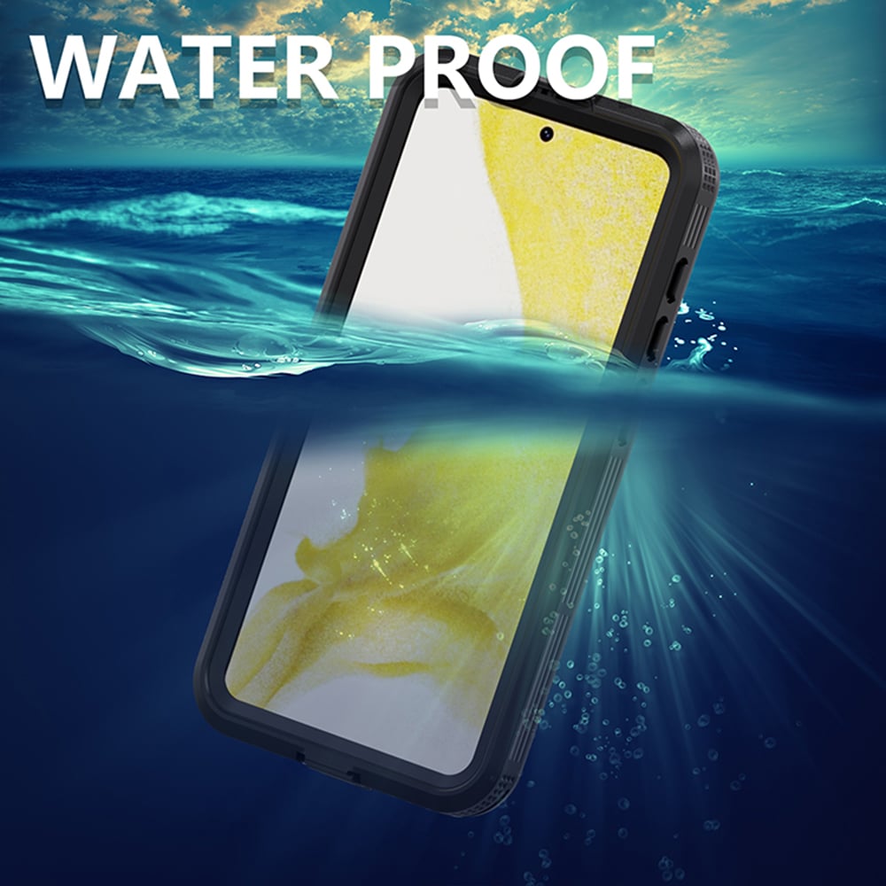 ShellBox – Vodoodporna 360° torbica IP68 za Samsung Galaxy S23 FE – črna