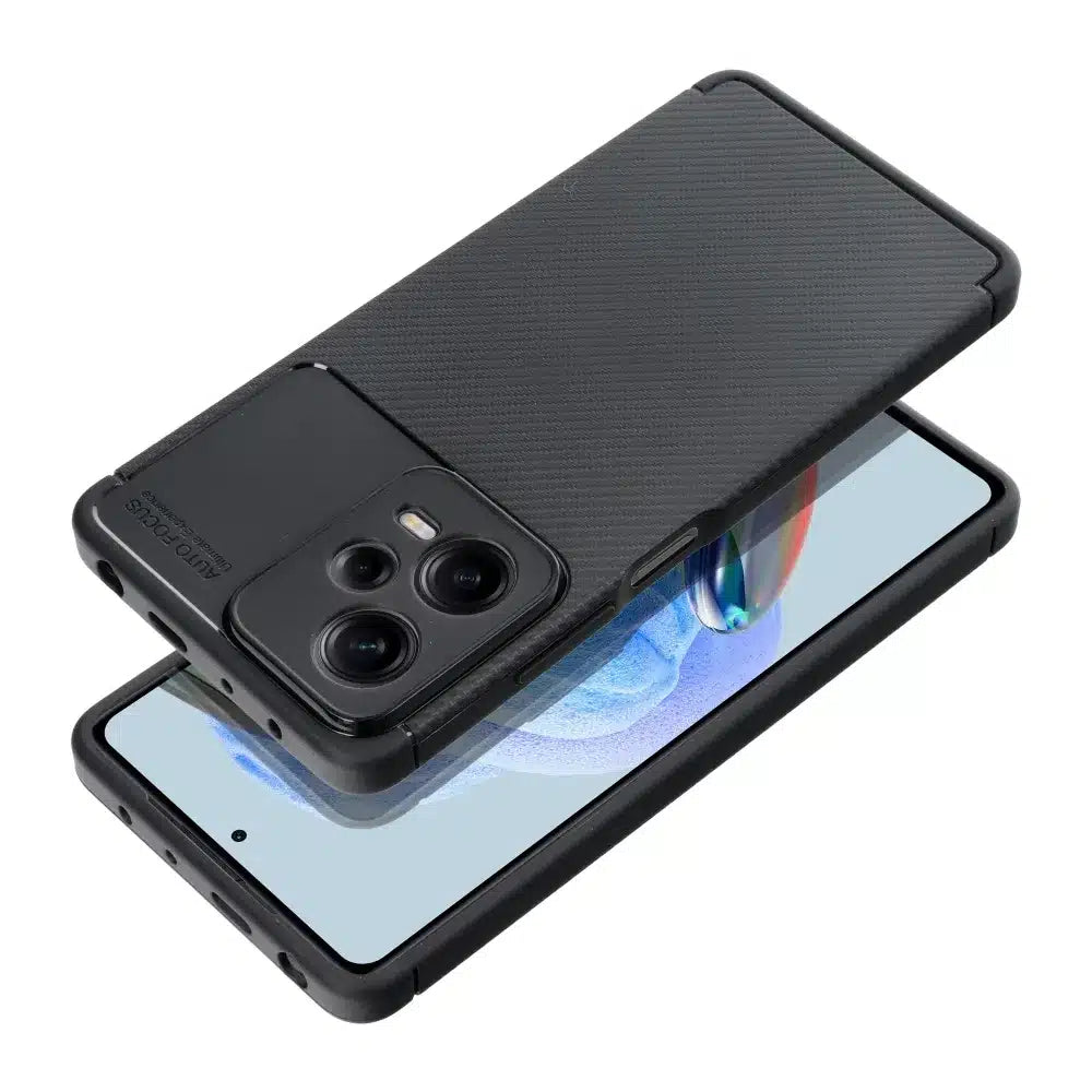 CARBON PREMIUM maska za XIAOMI Redmi NOTE 12 PRO+ 5G crna