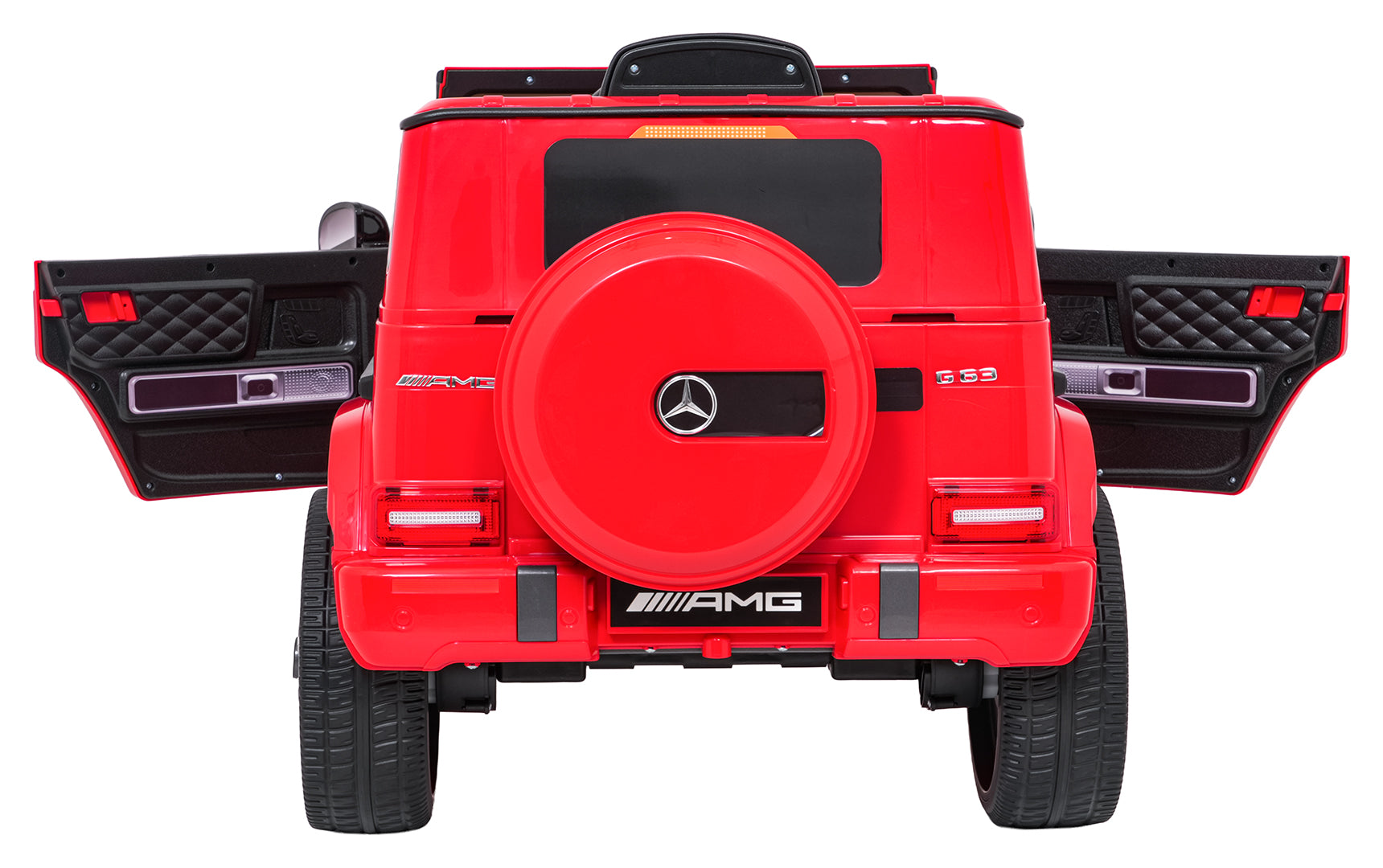 Licencirani auto na akumulator Mercedes G63 AMG LIFT - crveni