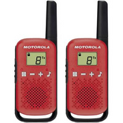 Motorola TALKABOUT T42 dvosmjerni radio 16 kanali Crno, Crveno