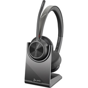 POLY 218476-02 naglavne slušalice i slušalice s ugrađenim mikrofonom Žičano i bežično Obruč za glavu Ured / pozivni centar USB Tip-A Bluetooth Postolje za punjenje Crno