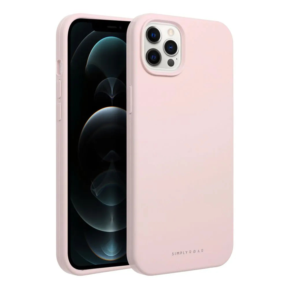 Roar Cloud-Skin maska za iPhone 12 Pro, svetlo roza