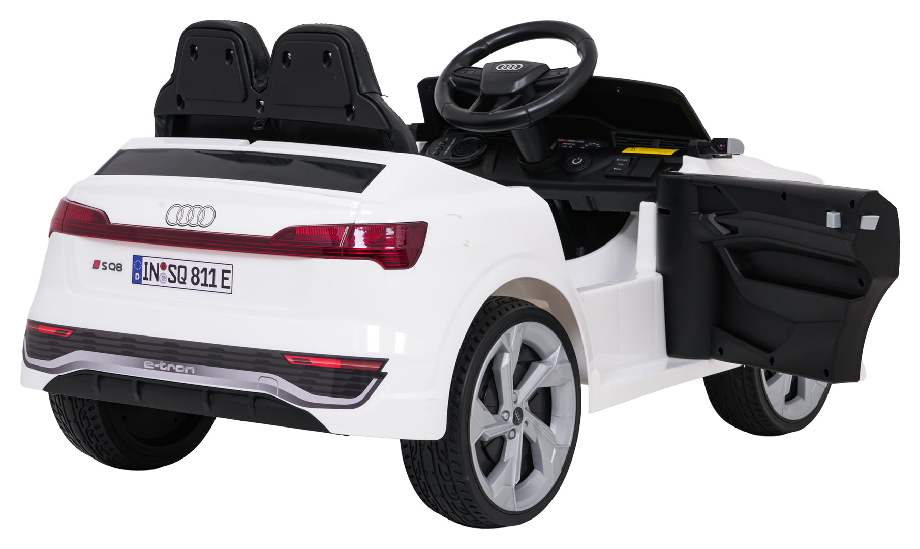 Licencirani auto na akumulator Audi SQ8 4x4 - bijeli