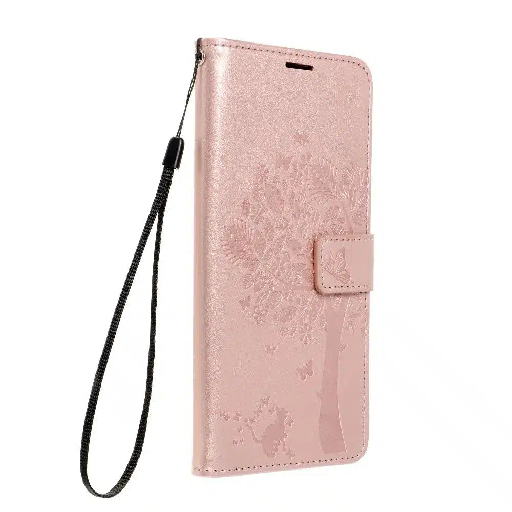 MEZZO Book case za XIAOMI Redmi NOTE 10 Pro tree rose gold