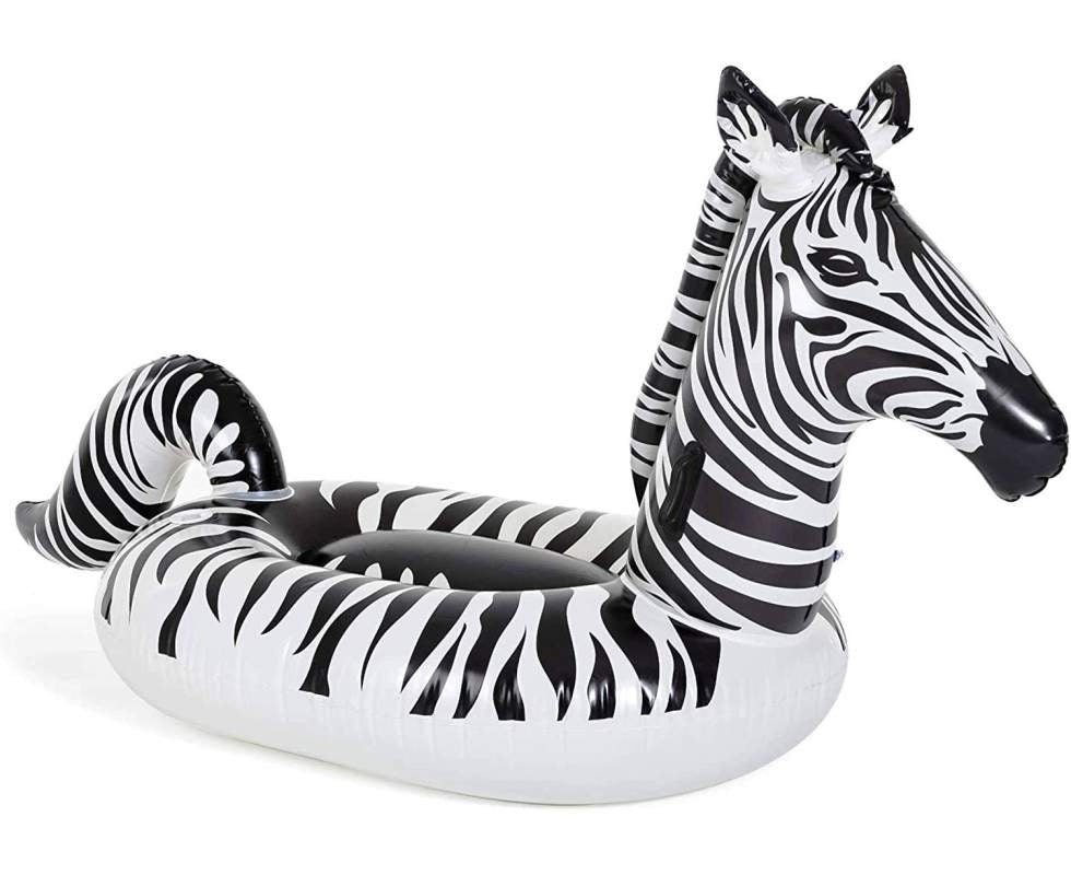 Madrac na napuhavanje Zebra LED 254 x 142 cm Bestway 41406
