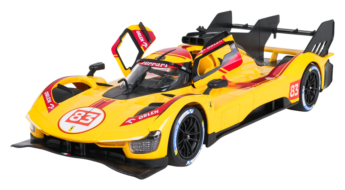 R/C car 1:14 Ferrari 499P Yellow RASTAR