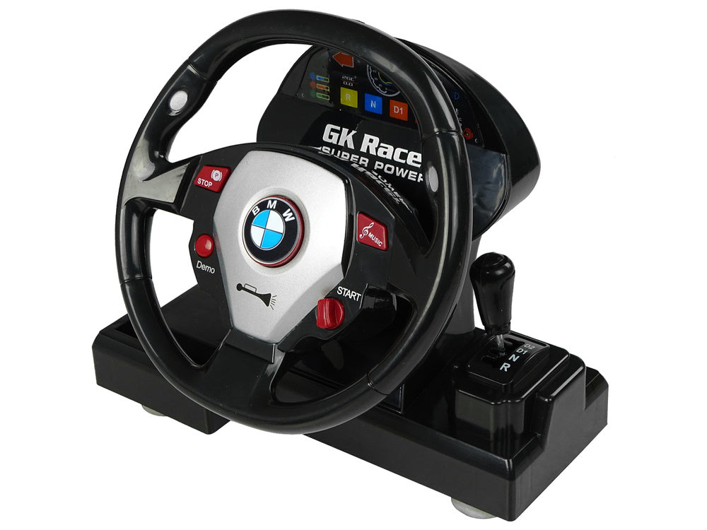Licencirani auto na daljinsko upravljanje BMW M3 2.4G 1:18 - crni