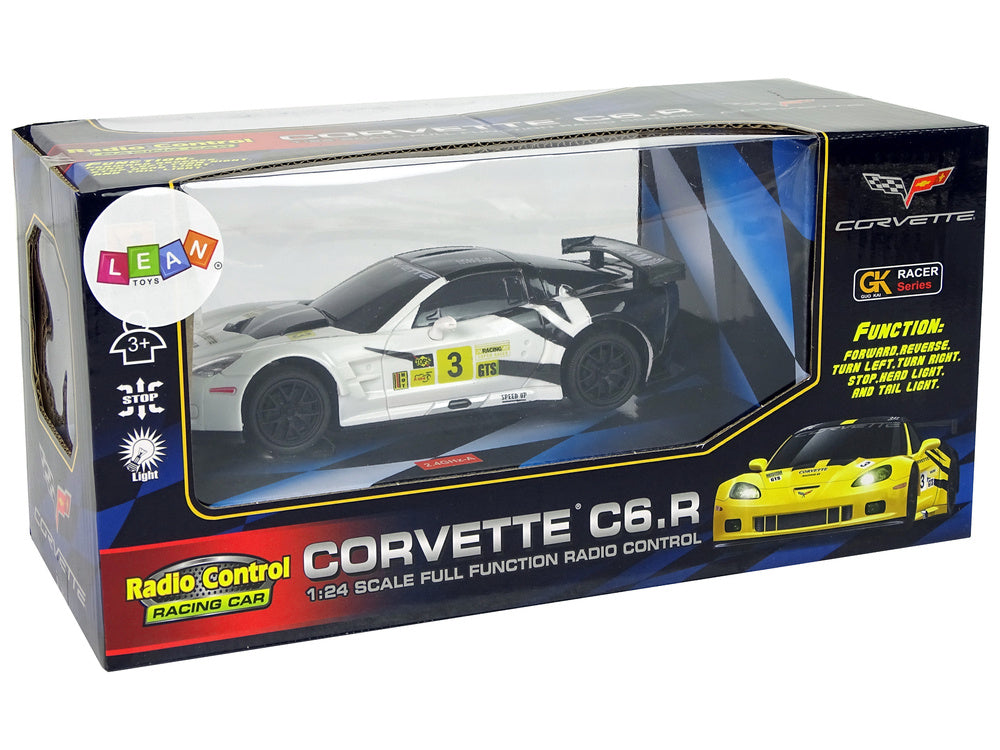 Auto na daljinsko upravljanje1:24 Corvette C6.R - bijeli