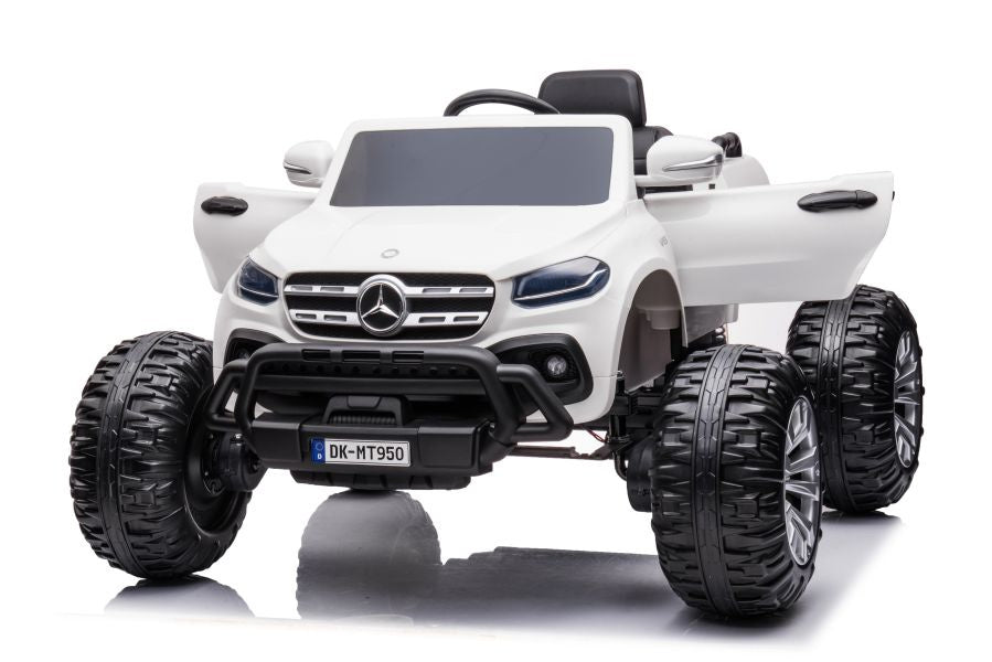 Licencirani auto na akumulator Mercedes DK-MT950 4x4 - bijeli
