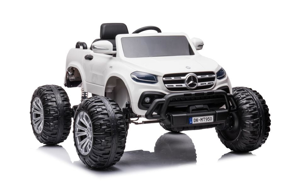 Licencirani auto na akumulator Mercedes DK-MT950 4x4 - bijeli