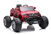 Licencirani auto na akumulator Mercedes DK-MT950 4x4 - crveni/lakirani