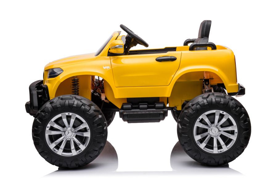 Licencirani auto na akumulator Mercedes DK-MT950 4x4 - žuti/lakirani