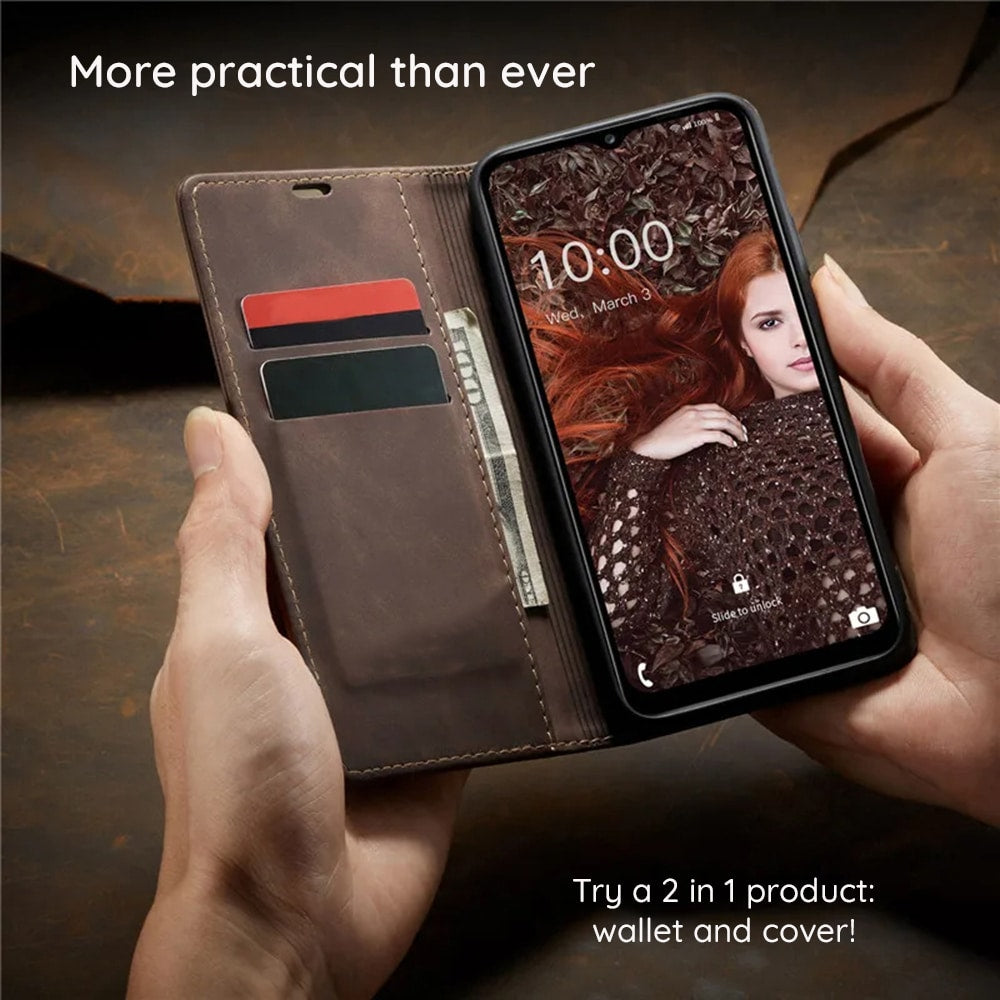 Techsuit Confy Cover preklopna torbica za Honor 200 – črna