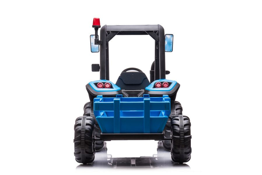 Traktor na akumulator s prikolicom BLT-206 – plavi