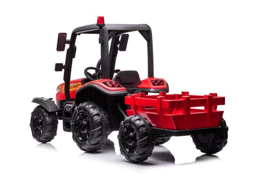 Traktor na akumulator s prikolicom BLT-206 – crveni