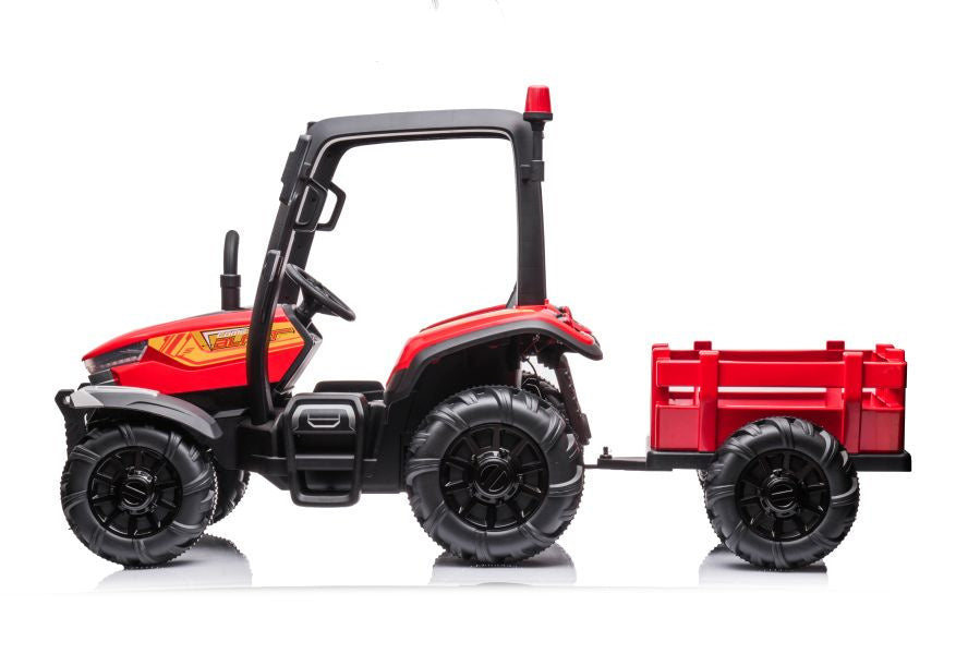 Traktor na akumulator s prikolicom BLT-206 – crveni